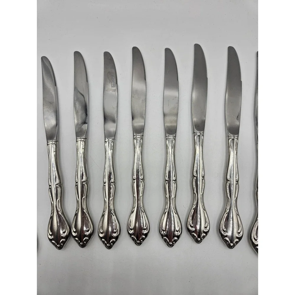 Oneida Silver Cantata Butter Knives Set of 12 Stainless‎